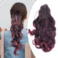thumbnail image 4 of Peluca Con Clip De Garra, Peluca De Cola De Caballo Suave Y Natural, Moda Para Fiestas, Para La Vida Diaria, Para Niñas Y Mujeres, 4 of 7