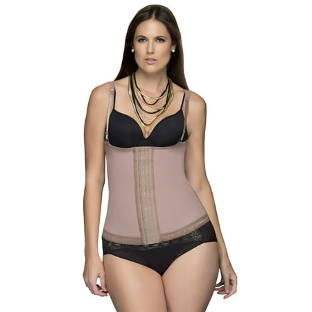 

Delie by Fajas D Prada Tummy Control Everyday Wear Flexible Boning Waist Trainer 009173