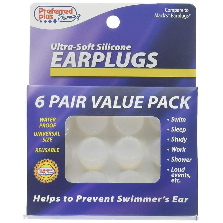 CVS Health Ultra-Soft Silicone Earplugs, 18 Pair