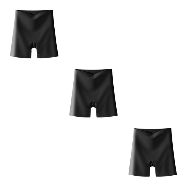 Jumpingount Pantalones de seguridad 2 en 1 de cintura alta, bragas transpirables de realce, ropa interior para el abdomen, el vientre, la cadera, Type1 NO1