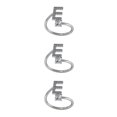 thumbnail image 2 of Anillo abierto Minnieouse ajustable con letras mayúsculas plata, 2 of 6