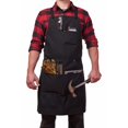 thumbnail image 1 of Durable Goods Delantal de lona encerada resistente Negro Ajustes: M a XXL ZefeiWu 8390612562822, 1 of 1