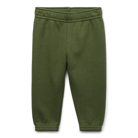 Garanimals Baby Boy Solid Fleece Joggers, Sizes 6-24 Months