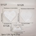 thumbnail image 1 of Hollow Splicing Love Silicone Mold DIY Light Hearts Various Selectable Lettering Casting Mold Light Heart For LED Light Chain, 1 of 4