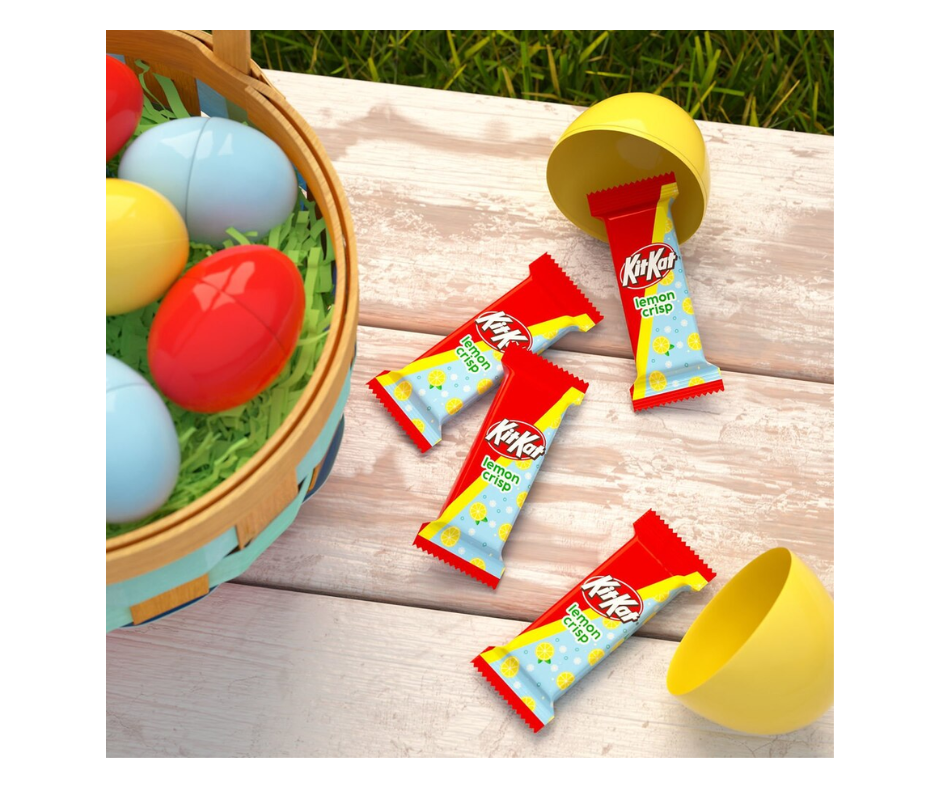 Kit Kat Miniatures Lemon Crme Wafer Easter Candy, 8.8 oz Bags  2 Pack
