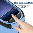 thumbnail image 2 of Generic Compact Blue Bike Handlebar Phone Bag with Headphone Jack, Fits 4.2" Devices, Includes Audio Extension Cable, PVC+EVA Material, Small Size (18.5x8.5x8.5cm), 2 of 7