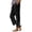 Black, variant on Womens Dress Pants High Waist Palazzo Pants for Women Casual Drawstring Weighted Trousers Pants for Women Lounge Pants for Work Business Casual