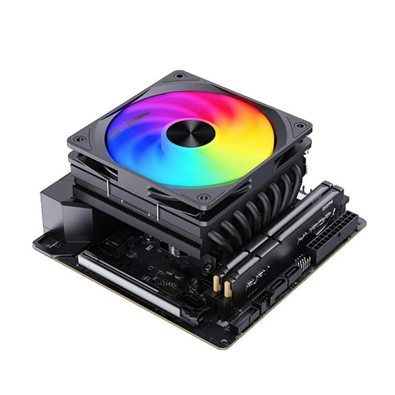 Yammee CPU Coolers with 8 Heatpipes TDP 200W with UT12015 FDB Fan for Superior Cooling