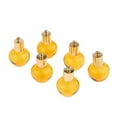 thumbnail image 1 of 6 Pieces Glass Bottles Bottle Tags Wish Tags , Yellow, as described, 1 of 7
