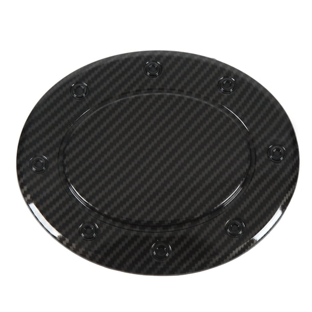 Pegatina de Cubierta de Tapa de Gas, Pegatina del Tanque de Combustible Para El Desgaste del Patrón Resistente de Fibra de Carbono Resistente Duradero Para El Automóvil