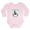 Petal Pink, variant on CafePress - Daddyslittleboy Body Suit - Long Sleeve Cotton Baby Bodysuit