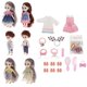 thumbnail image 3 of Doll Body 3D Big Eyes Realistic Eyelash Girl Dolls con caja Cumpleaños estilo 4 Zulema muñeca bjd cuerpo de niña, 3 of 8
