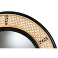 thumbnail image 3 of bali & pari Tacita Modern Bohemian Two-Tone Black and Natural Brown Rattan Accent Wall Mirror, 3 of 4