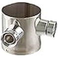 thumbnail image 3 of Bev Rite Beer Column Tower Extension Adapter, Add A Tap [Select a Size] (Add 2 (Single to Triple)), Chrome, 3 of 3