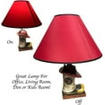 thumbnail image 3 of Urbalabs Firefighter Boot and Helmet Table Office Lamp Hero Desk Decor, Fire Department Man Cave Kids Room Fire Lamp First Responder Decor and USA Hero Fire Fighter (Single Boot Lamp Only), 3 of 7