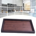 thumbnail image 4 of Wooden Bamboo Serving Tray Tableware Food Tray for Kitchen Dinners Party Tea Bar, 4 of 9
