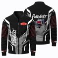 thumbnail image 3 of Chaqueta de manga larga con estampado 3D de camionero para hombre, ropa de ciclismo para acampar al aire libre, todoterreno, con cuello redondo y cremallera, 3 of 5