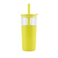 thumbnail image 6 of Reduce Aspen Vacuum Insulated Stainless Steel Glass Tumbler with Lid and Straw, Limoncello, 20 oz., 6 of 10