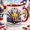 Black, variant on Softball Mug Patriotic Red White Blue Coffee Cup Gift for Players and Fans