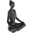 thumbnail image 5 of Decoración del hogar Estatua de yoga de postura de yoga de cerámica, sala de meditación Colección de entrenadores de yoga Regalos de yoga, 5 of 5