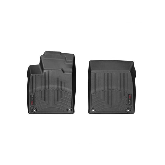 WeatherTech Custom Fit FloorLiners compatible with 2010-2013 Suzuki Kizashi - 1st Row (Driver & Passenger), Black