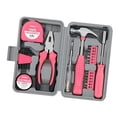 thumbnail image 2 of 24 Pcs Outils de Réparation Ménagers, avec Étui de Rangement Portable, Polyvalent Rose, 2 of 7