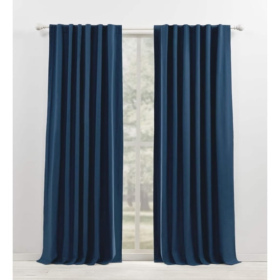 Lauren Ralph Lauren Waller Blackout Solid 100% Cotton with Lining Rod Pocket Curtain Panel