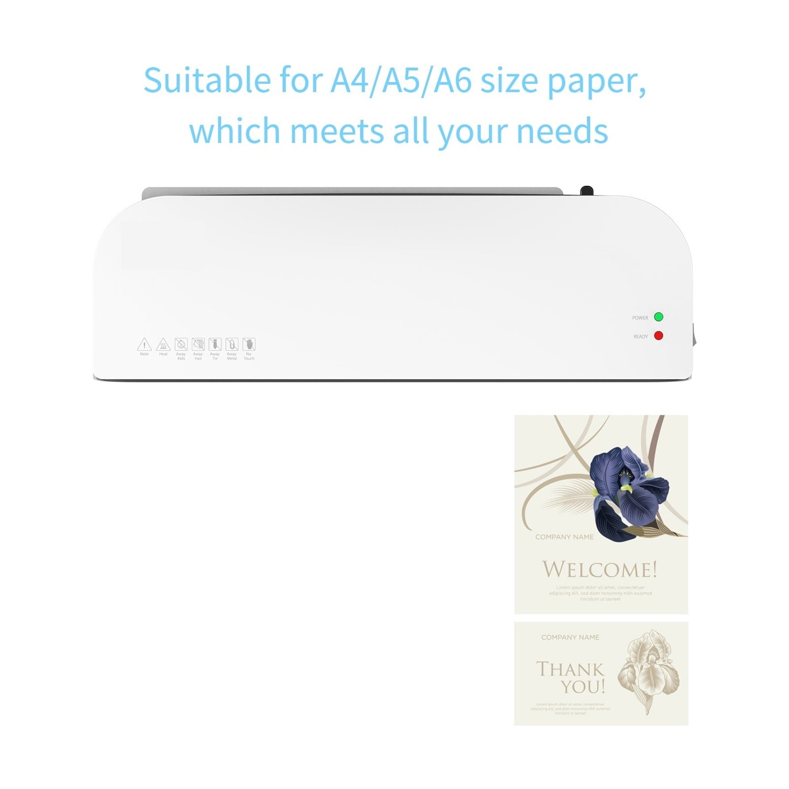 SL289 Desktop Laminator Machine Set A4 Size Hot And Cold Lamination 2 Roller System For Home Office School Supplies ,Easy Operation