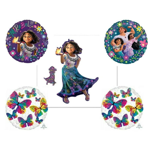 Encanto XL Mirabel Happy Birthday Party Balloons Decorations Supplies Madrigals Movie