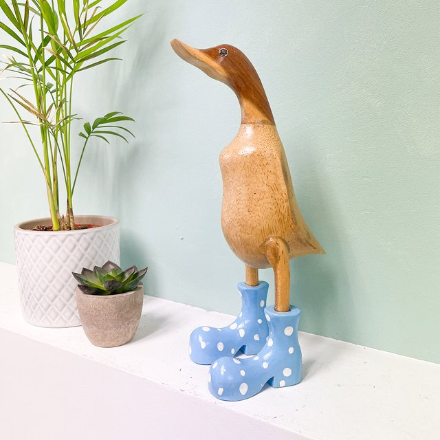 Estatuas de pato para decoración de jardín adorno de escritorio de pato decoración de jardín para fiesta en casa