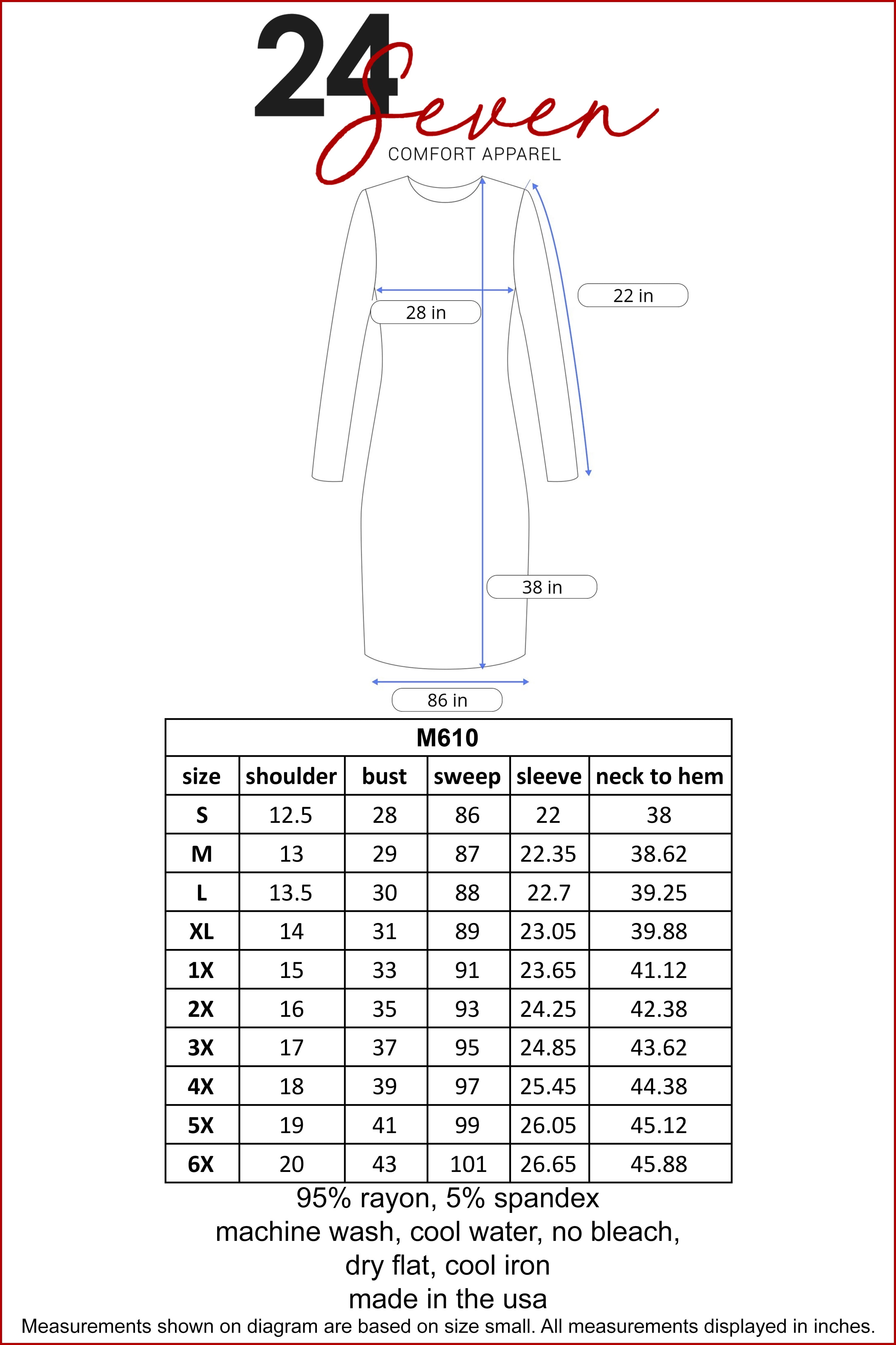 24seven Comfort Apparel Long Sleeve Flared Maternity Mini Dress