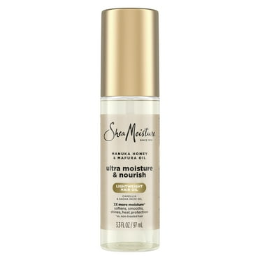 SheaMoisture Ultra Moisturizing & Nourishing Manuka Honey & Mafura Hair Oil, 3.3 oz