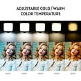 thumbnail image 5 of Photography Lamp,With Cold And Fill-in With Cold Color Led On-camera Color L-ed On-camera Port Adjustable Color Temperature Compatible With And Type-c Adjustable Color Temperature Eryue, 5 of 7