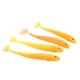 thumbnail image 5 of Señuelos Blandos De Pesca, Señuelos De Pesca De Cola En T Resistentes A Desgarros 4 Piezas Equilibrio De Silicona Ligera Para Río ANGGREK Naranja, 5 of 8