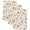 Beige Pink, variant on Flowers Bees Kitchen Towels Set of 3, Farmhouse Spring Botanical Flowers Leaves Absorbent Dish Towels for Kitchen, Microfiber Hand Towel, Quick Drying Tea Towel for Cleaning Decorative Dishcloths