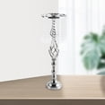 thumbnail image 3 of Elegante candelabro, centro de mesa, candelabro, figura, vela de pilar, florero Plata Grande, 3 of 7