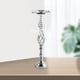 thumbnail image 3 of Portavelas Centro de Candelabro Macarena Adorno de cristal Plata grande Porta vela, 3 of 7