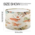 thumbnail image 3 of BZSMCE Decorative Storage Open Bins 20x14in In Butterfly with Flower Printed, 3 of 6