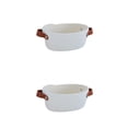 thumbnail image 4 of Wosthever Cesta de almacenamiento de estilo nórdico, contenedor tejido, artículos diversos, cestas para aperitivos, cesto para armarios, Leche blanca S 2piezas, 4 of 6