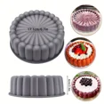 thumbnail image 4 of 1pc 7.8in Reusable Round Cake Molds, Make Delicious Cakes With This Versatile Nonstick Silicone Cake Mold - Perfect For Weddings, Birthdays, And More!, 4 of 7