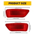 thumbnail image 3 of Rear Bumper Reflector Light Left and Right Suitable for for Jeep Grand Cherokee Compass 2011 - 2018-, 3 of 3