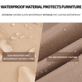 thumbnail image 2 of 4-6 Person, Easy Setup 4 Season Waterproof Outdoor Tent,Waterproof Luxury Glamping Tent with 12 Mesh Window Inflatable Tent With Pump,Glamping Tents, 2 of 9