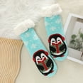 thumbnail image 2 of Women's Christmas Floor Socks Lamb Wool Blanket Socks Winter Socks Confinement Socks Home Socks Sleep Socks Extra Thick Velvet Women's Socks, 2 of 6