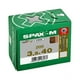 thumbnail image 1 of Tornillos Spax-m 3.5 X 40 Caja de 200 Tornillos Para Mdf, 1 of 3
