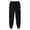Black, variant on Sweatpants for Men Elastic Waist Drawstring Casual Comfy Long Trousers Loose Stretch Elastic Bottom Running Workout Joggers with Pocket