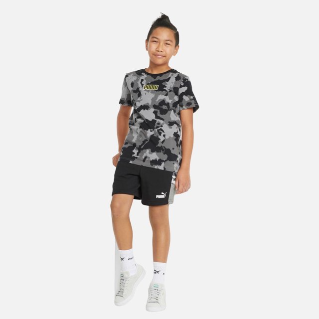 Short Largo Puma para Niño Ess Camo Shorts TR B Puma 848088 01