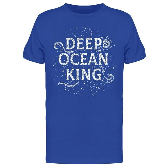 Deep Ocean King T-Shirt Men -Image by Shutterstock, Male Small