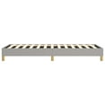 thumbnail image 6 of vidaXL Bed Frame Platform Bed Mattress Foundation Bedroom Furniture Fabric, 6 of 8