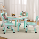thumbnail image 2 of CazToi Set de Mesa y Sillas para Niños de 5 Piezas, Mesa de Actividades Cuadrada de 60x60cm con 4 Taburetes, 2 of 9