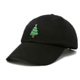 thumbnail image 4 of DALIX Xmas Holidays Christmas Tree Ball Cap Embroidered Hat in Black, 4 of 7